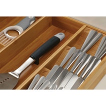 Joseph Joseph DrawerStore Bamboo Cutlery and Utensil Organiser 85170 hero image