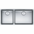 Franke Mythos 500/340mm and 1 and 1/2 Bowl Left 3 Way Installation Sink with Accessories MYX220-5034FPCSBL image NaN