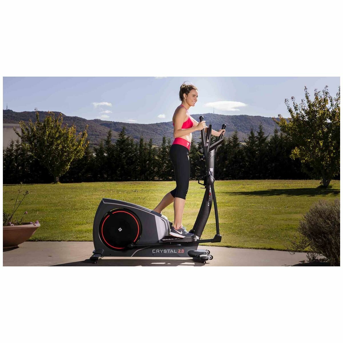 BH Fitness I.Crystal 2.0 Elliptical Machine G2383NW Appliances Online