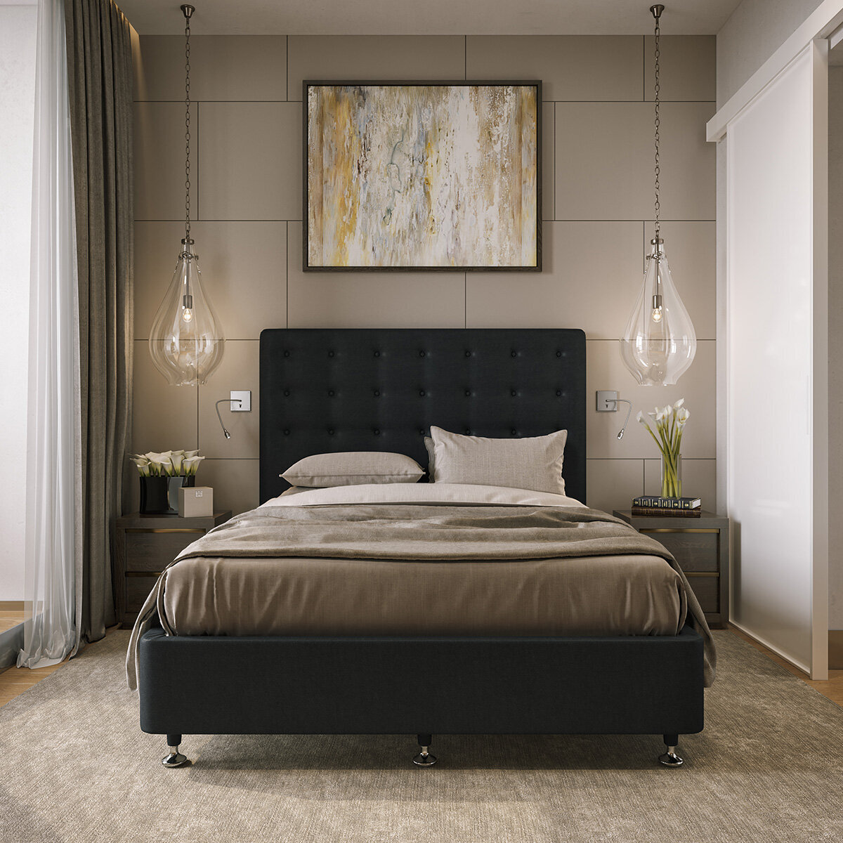 A.H. Beard Domino Antwerp Plush King Mattress DOANTPMKING hero image