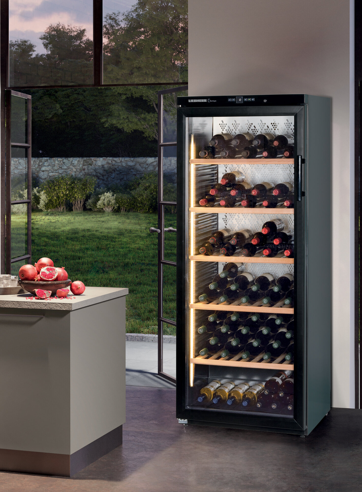 Liebherr 168 Bottle Wine Storage Cabinet WKB4112LH Appliances Online