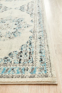 Rug Culture Century Medium Multi-coloured Rug 300X80CM - CEN-922-WHT-300X80 hero image
