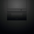 Fisher & Paykel 76cm Series 9 Contemporary Compact Combi-Microwave Oven Black Glass OM76NDTDB1  image NaN