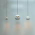 DCW Editions Here Comes The Sun 350 Pendant Light - White and Copper HCS350WHCOP image NaN