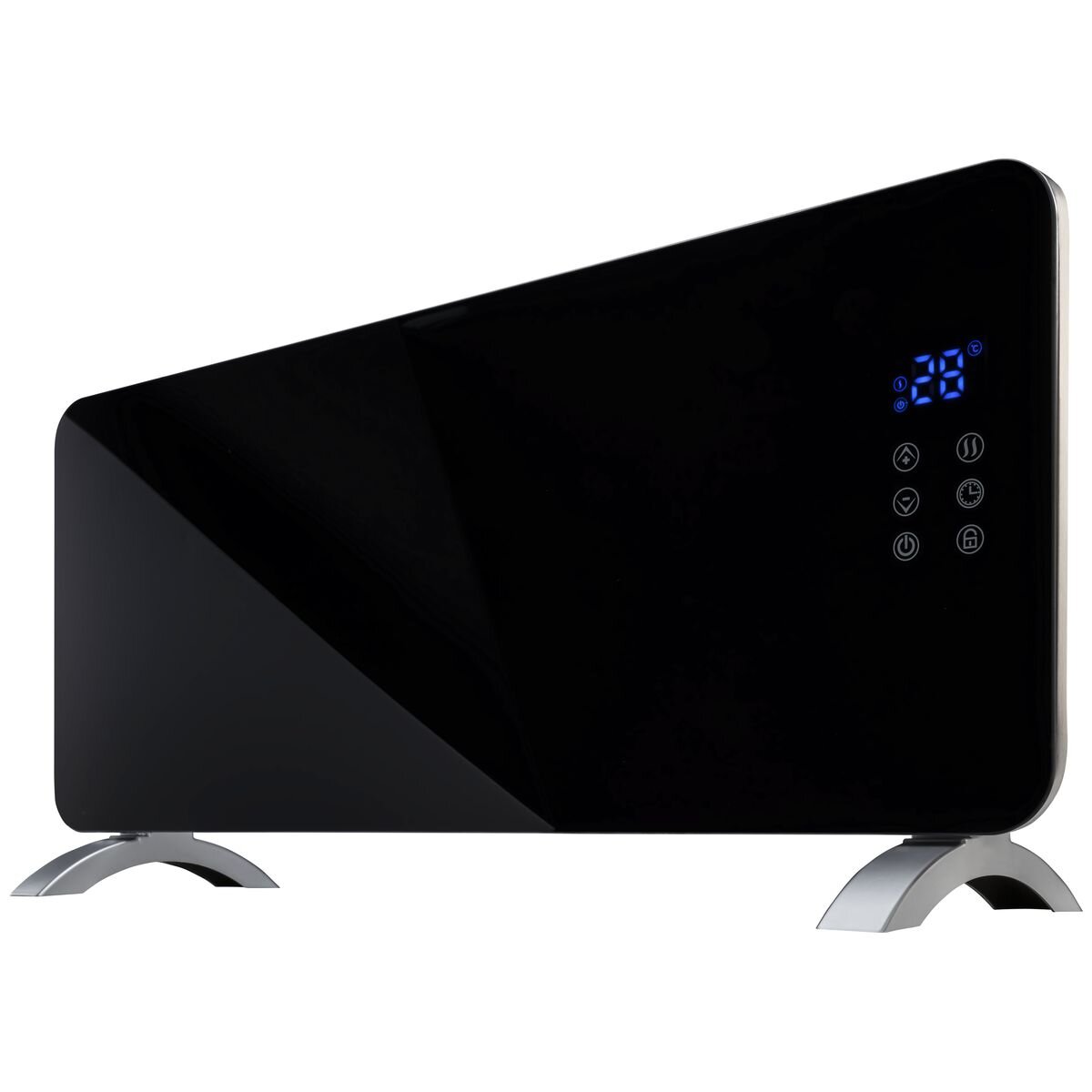 Goldair PT 2000W Convector Panel Heater with WiFi Black Glass