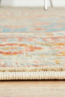 Rug Culture Odyssey Large Blue Multi-coloured Rug 290X200CM - ODY-110-BLU-290200 hero image