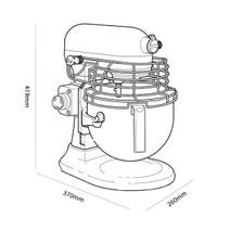 KitchenAid 5KSM7581AFP Pro Line Bowl Lift Stand Mixer Frosted Pearl hero image