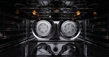 Westinghouse 90cm Dual Fuel Freestanding Oven-Stainless Steel WFE9515SD hero image