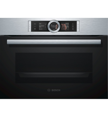 Bosch Serie 8 45cm Compact Combi Steam Oven CSG656RS1A