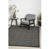 Rug Culture York Medium Black & Natural Rug 230X160CM - YRK-ALIC-GLD-230X160 image NaN