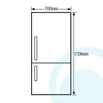 LG GB-450UPL 450L Bottom Mount Fridge hero image