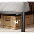 Zinus Single Metal Bed Frame Black AU-MPRC-16S image NaN