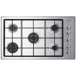 Fisher & Paykel Series 5 90cm Natural Gas Cooktop Stainless Steel CG905CNGX2 hero image