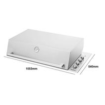 Beefeater Signature ProLine 6 Burner Built-In Natural Gas BBQ with Hood BSH158SA hero image