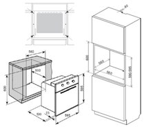 Brohn 60cm Electric 10 Function Oven and Ceramic Cooktop Pack BRCSC6001SS hero image