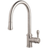 Armando Vicario Provincial Kitchen Mixer Tap with Pull Out Lead Free Brushed Nickel 400674BN-LF image NaN
