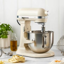 KitchenAid KSM70 Artisan Stand Mixer Almond Cream 5KSM70SHXAAC hero image