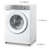 Panasonic 10kg Front Load Washing Machine NA-120VG6WAU image NaN
