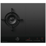 Fisher & Paykel Series 9 60cm Natural Gas Wok Burner and Induction Cooktop CGI603DNGTB4 hero image