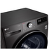 LG 9kg Heat Pump Dryer with Inverter Control Black Steel DVH9-09B image NaN