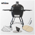Primo Oval Large Charcoal All-In-One Ceramic Grill Black PGCLGCG image NaN
