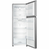 Hisense 326L Top Mount Refrigerator Stainless Steel HRTF326S image NaN