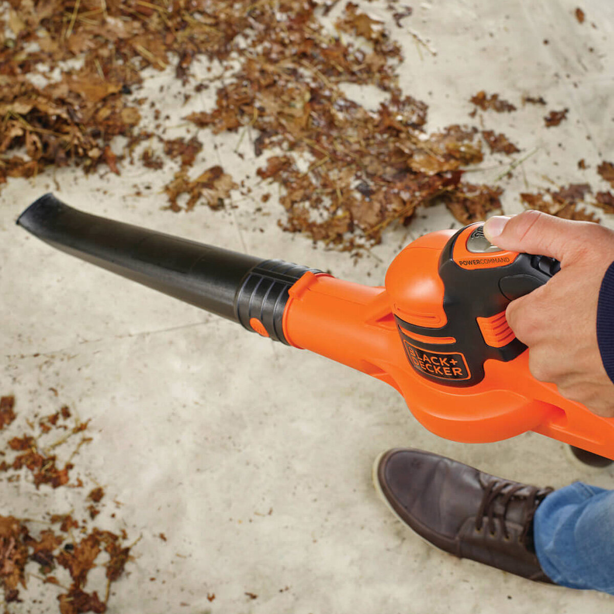 Black and decker outlet power boost blower