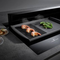 Novy 90cm Panorama Induction Cooktop with Integrated Downdraft Rangehood 1821 hero image
