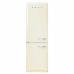 Smeg FAB 50's Style 331L Bottom Mount Refrigerator Cream FAB32LCR5AU hero image