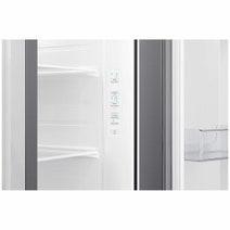 Samsung 635L Side by Side Fridge Stainless Steel SRS675DLS hero image