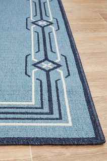 Rug Culture Seaside Small Blue Rug 160X110CM - SSD-6666-BLU-160110 hero image
