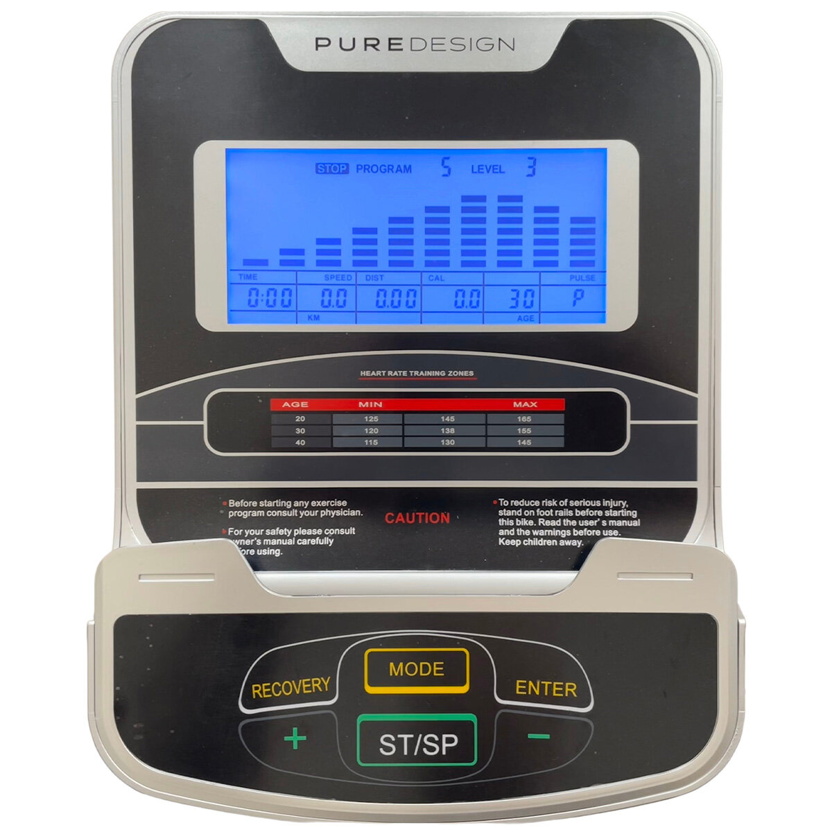 Pure Design UB7P Programmable Magnetic Upright Bike PD-UB7P hero image