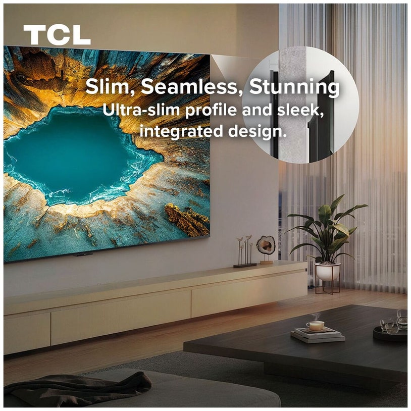 TCL 55 Inch C6L QD Mini LED 4K UHD Google TV 55C6L [2026] | Appliances ...