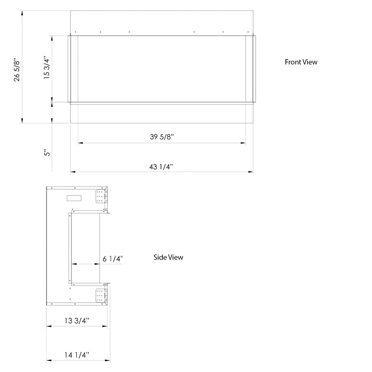 Amantii 40-TRU-VIEW-XL Electric Built-In Fireplace hero image