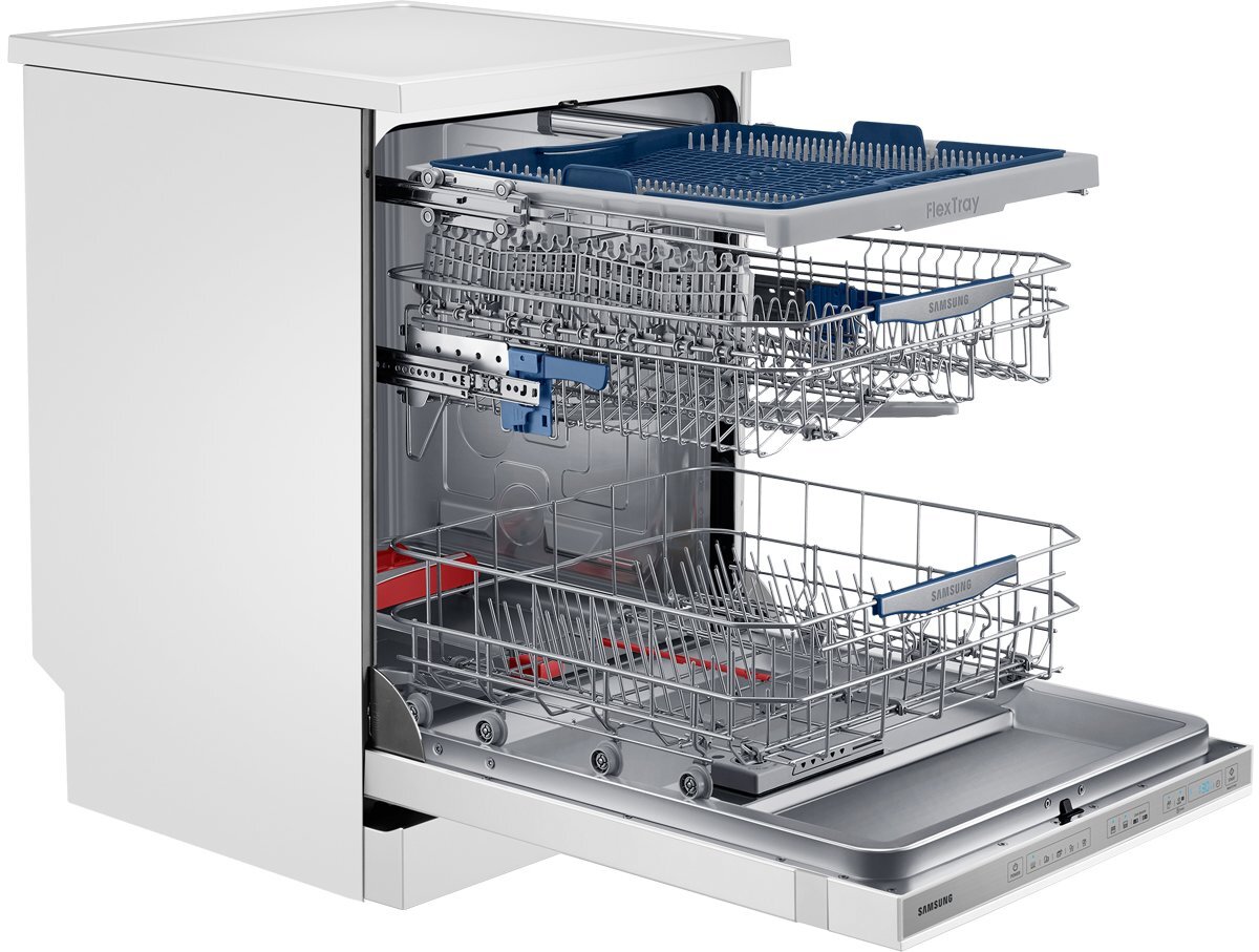 Samsung DW60H9950FW WaterWall Freestanding Dishwasher Appliances