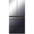 Hitachi 670L Multi Drawer French Door Refrigerator Crystal Mauve Grey Glass R-GW670TAXM image NaN