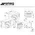 Smeg 60cm Linea Pyro Steam 40 Oven SOPA6102S2PS image NaN