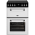Belling 60cm Mini Richmond White Induction Freestanding Oven BMR60DOINDW image NaN