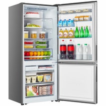 Hisense 417L Bottom Mount Fridge HRBM417S hero image