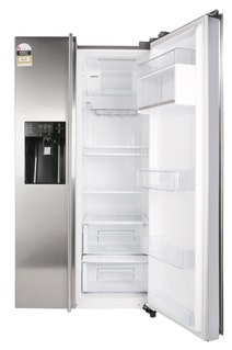 Smeg SR610X 608L Classic Aesthetic Side by Side Fridge hero image