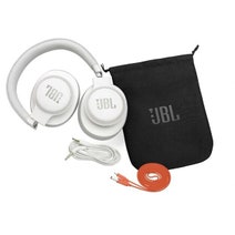 JBL 650BTNC Wireless Over-Ear Noise-Cancelling Headphones White JBLLIVE650BTNCWHT hero image