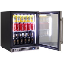 Schmick 89L Quiet Front Venting Triple Glazed Bar Fridge SK86-SS hero image