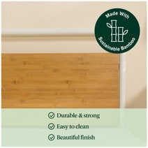 Zinus Arden Bamboo Double Bed Frame with Pipe Headboard AU-FPWNH9ZC-08D hero image