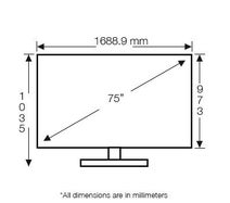 Samsung UA75JU6400 75 inch 190cm 4K Ultra HD Smart LED LCD TV hero image