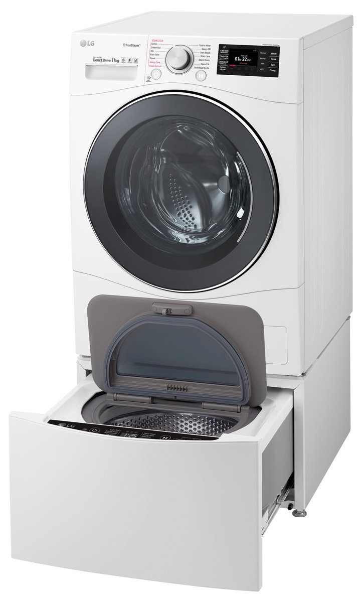 LG TWIN171611C 11kg Front Load Washing Machine with 2.0kg Mini Washer hero image