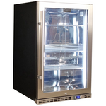 Schmick 164L Under Bench Stainless Steel Heated Glass Alfresco Fridge SK146R-HD hero image