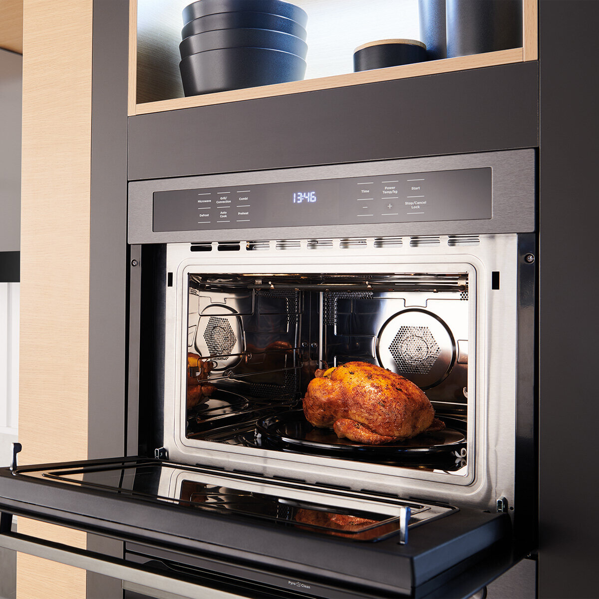Integrated discount convection microwave