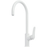 Oliveri Verona Goose Neck Mixer Tap White VA306507WH image NaN
