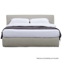 Kalona MONTEVERDE Queen Bed Base & Bedhead Pearl WS-702Q-VILA-54 hero image