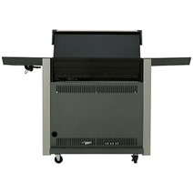 Beefeater 1600 Series Dark Four Burner BBQ with Side Burner & Trolley BMG1641DA hero image